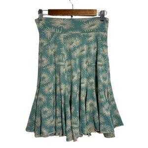 Effie's Heart Seven Year Skirt Womens S Blue Knee Length A-Line Pockets Flounce